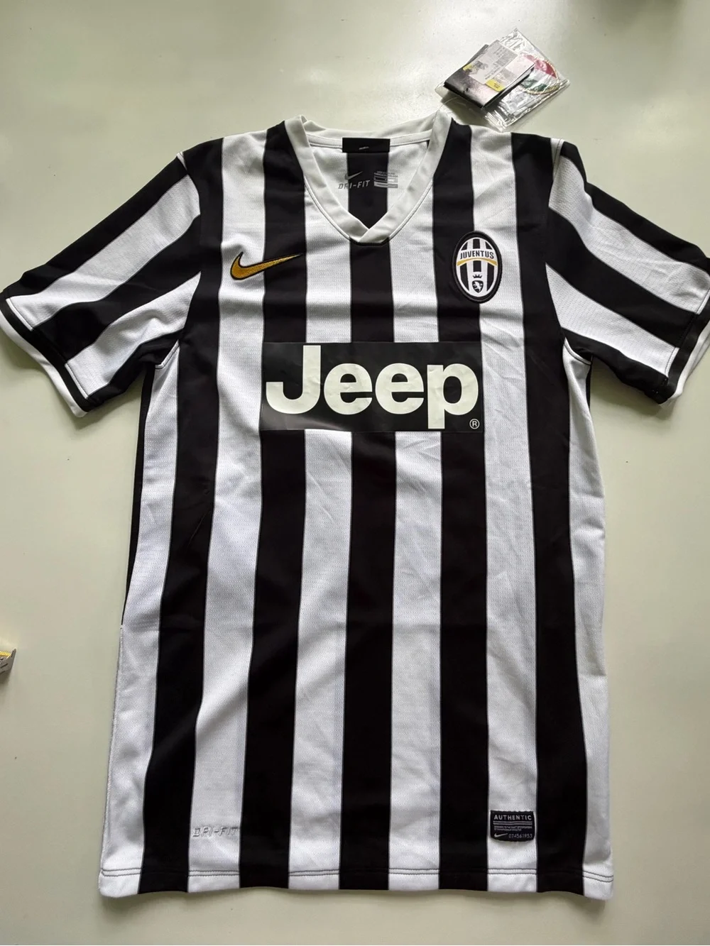 JUVENTUS 2013 2014 #21 PIRLO HOME FOOTBALL SHIRT SOCCER JERSEY NIKE Size Small